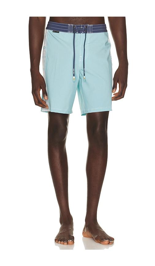 Dark Seas Rincon Boardshort in Baby Blue,Navy by DARK SEAS