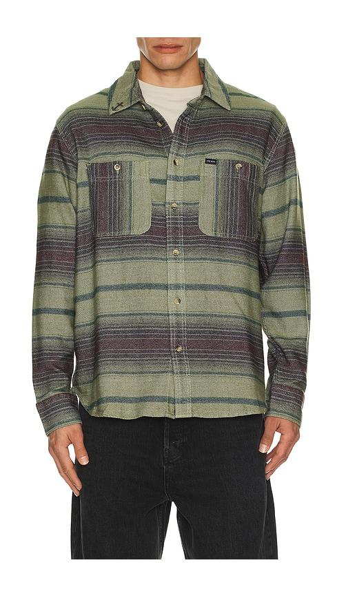 Dark Seas Summit Long Sleeve Shirt in Green by DARK SEAS