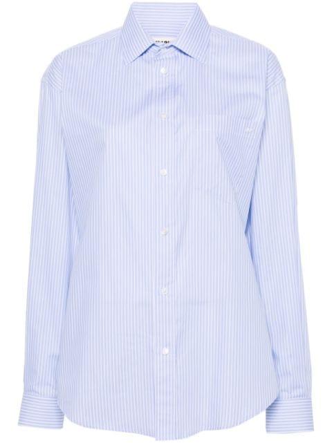Anne striped cotton shirt by DARKPARK