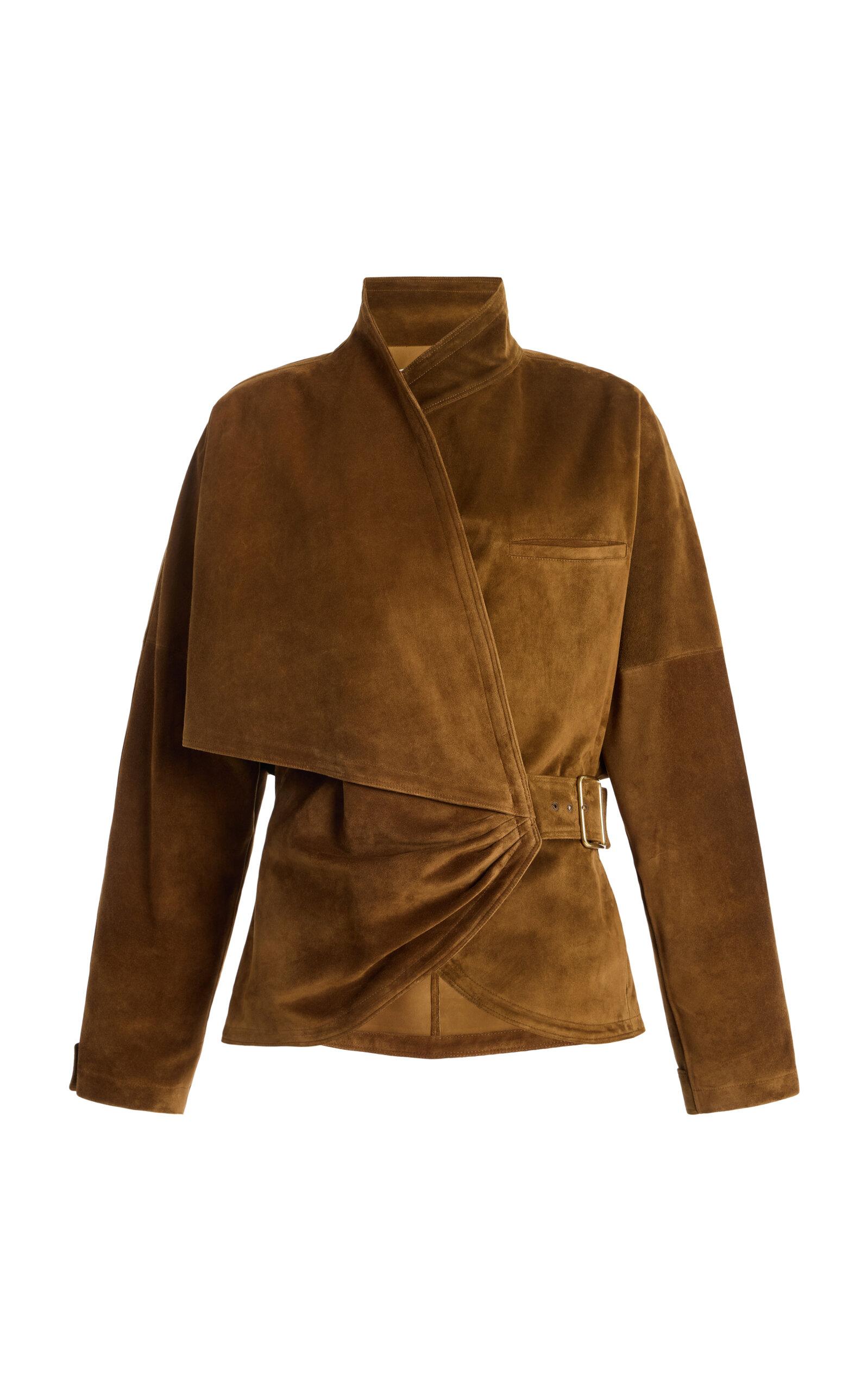 DARKPARK Cindy Suede Contour Jacket - Moda Operandi by DARKPARK