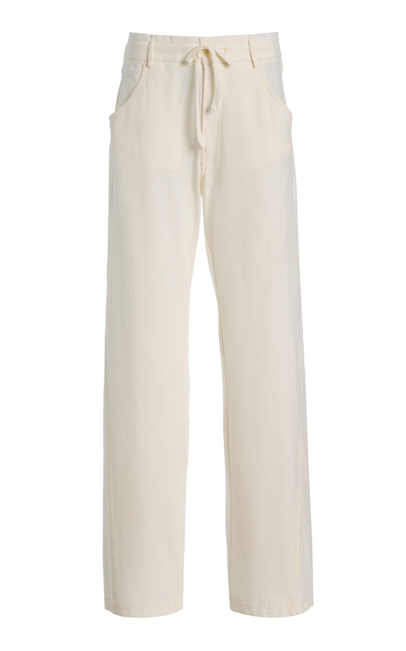 DARKPARK Iris Cotton Jersey Paper-Bag Pants - Moda Operandi by DARKPARK