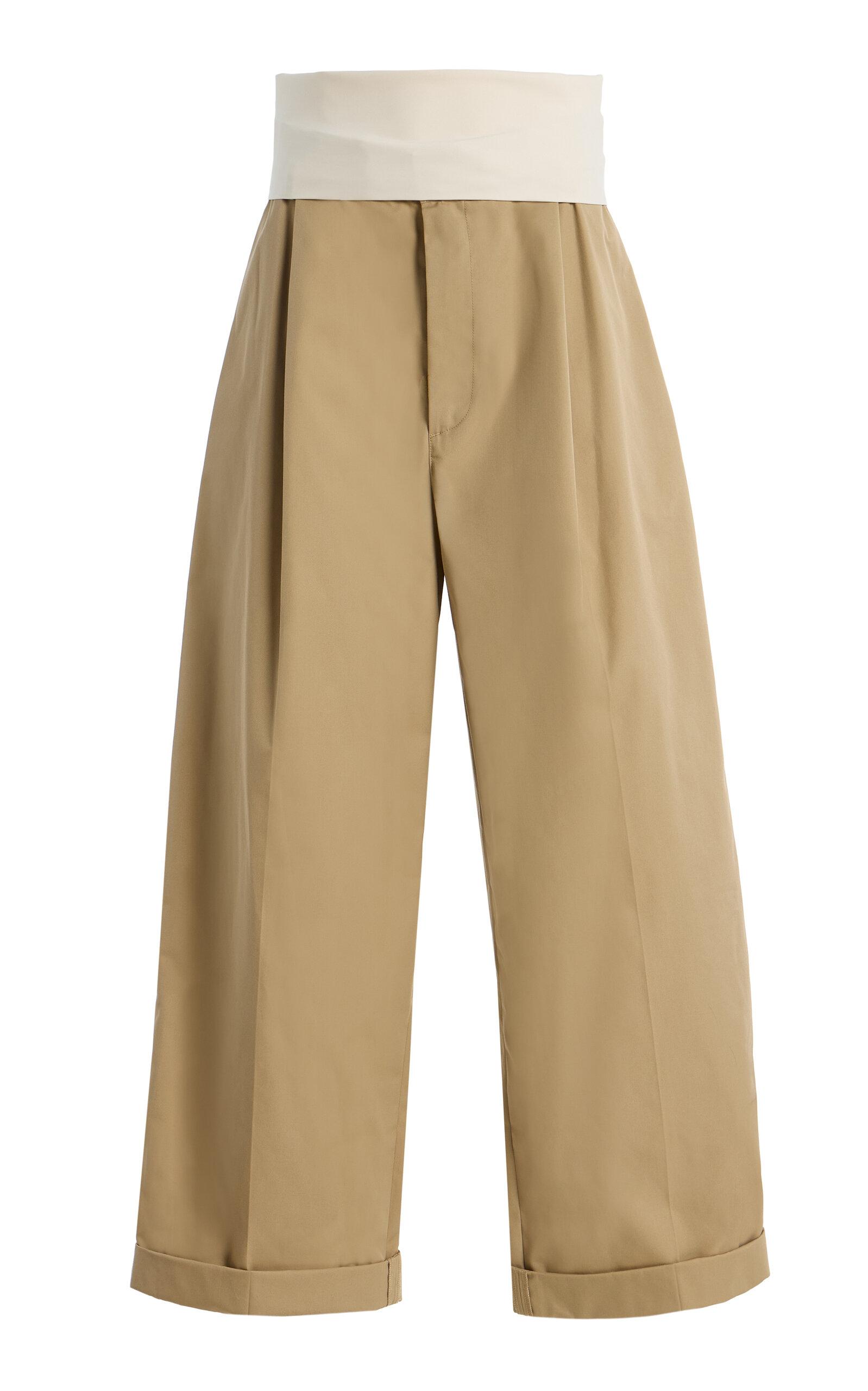DARKPARK Wendy Wide-Leg Cotton Trousers - Moda Operandi by DARKPARK