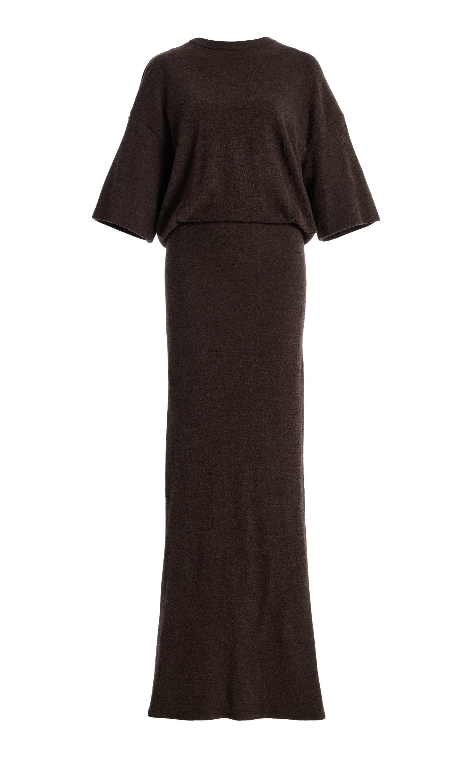 DARKPARKarlin Open-Back Woolaxi Dress -oda Operandi by DARKPARK