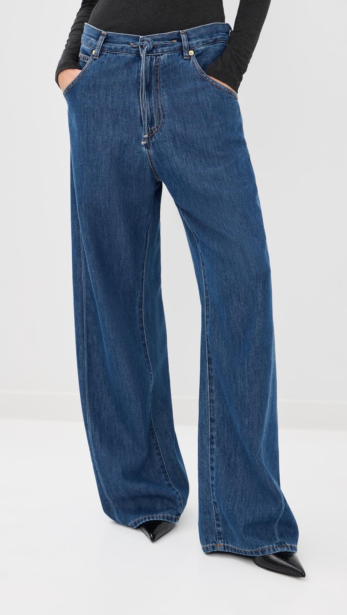 Iris Paper Bag Denim Jeans by DARKPARK