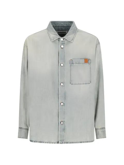 Keanu patch-pocket shirt by DARKPARK