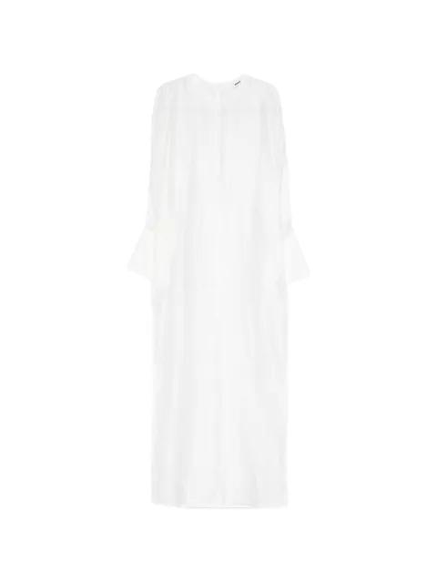 Marine flared-cuff maxi dress by DARKPARK