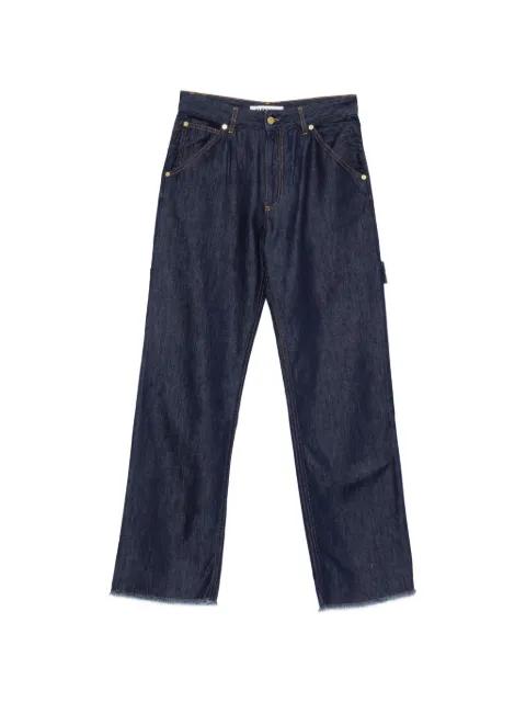 carpenter frayed-hem jeans by DARKPARK