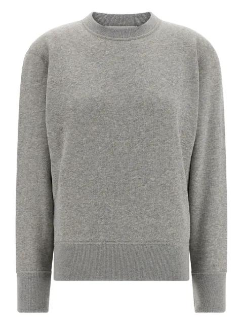 crew-neck cuffed-sleeve sweatshirt by DARKPARK