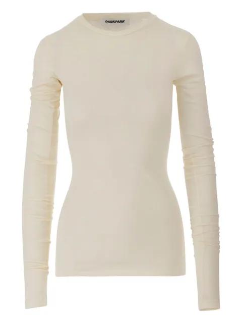 crew-neck long-sleeve top by DARKPARK