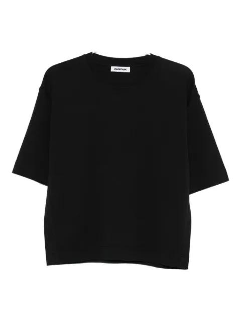 crew-neck short-sleeve top by DARKPARK