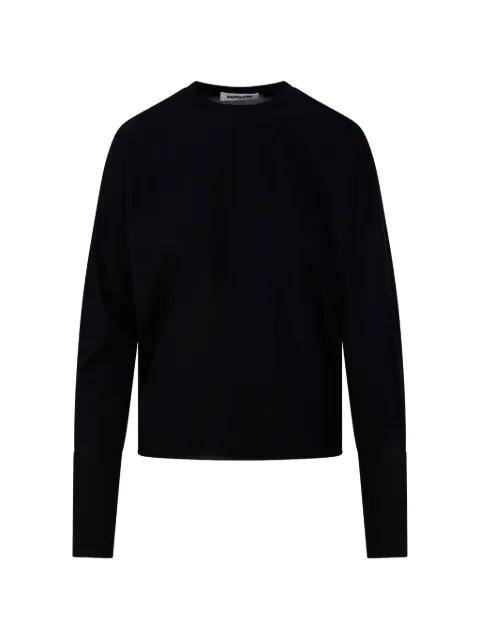 cuff long-sleeve top by DARKPARK