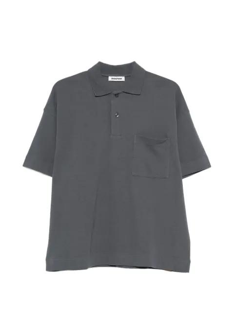 pocket short-sleeve polo shirt by DARKPARK