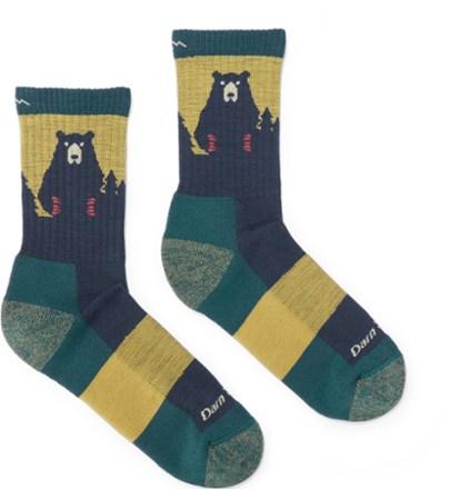 Bear Town Micro Crew Socks by DARN TOUGH