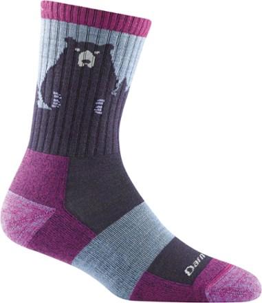 Bear Town Micro Crew Socks by DARN TOUGH