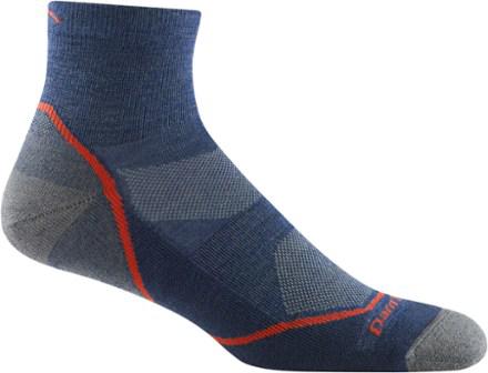 Light Hiker Quarter Lightweight Hiking Socks by DARN TOUGH