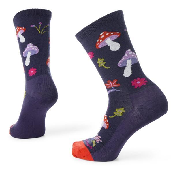 Shroom Bloom Crew Lightweight Lifestyle Socks by DARN TOUGH
