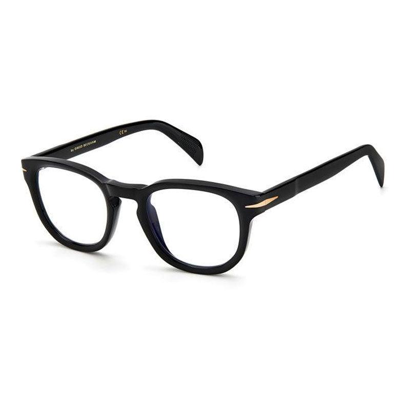 David Beckham Eyeglasses Square Full Rim, Black Frame And Clear Demo Lenses Lens Db7050/bb080700 by DAVID BECKHAM