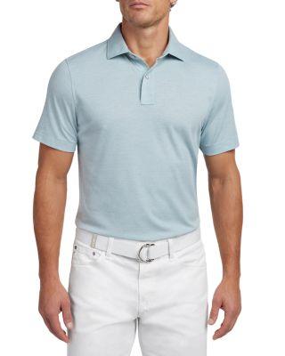 Connery Cotton Polo Shirt by DAVID DONAHUE