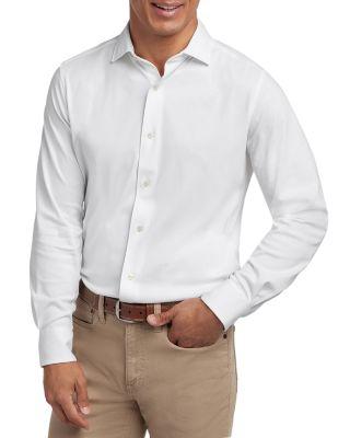 Cotton Knit Shirt by DAVID DONAHUE