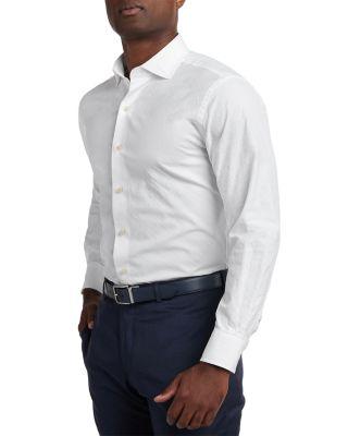Geometric Jacquard Shirt by DAVID DONAHUE