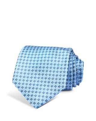 Geometric Silk Tie by DAVID DONAHUE