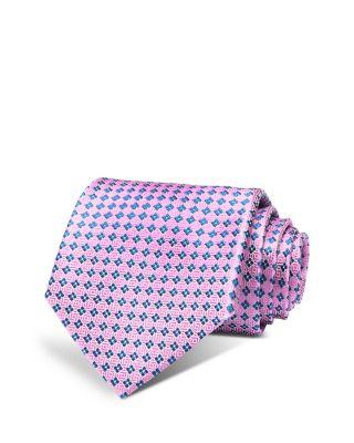 Geometric Silk Tie by DAVID DONAHUE