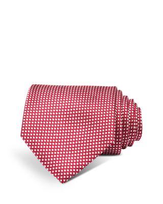 Micro Jacquard Silk Tie by DAVID DONAHUE