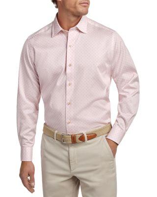 Neat Print Shirt by DAVID DONAHUE