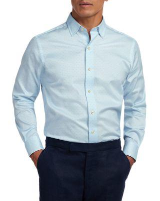 Neat Print Shirt by DAVID DONAHUE