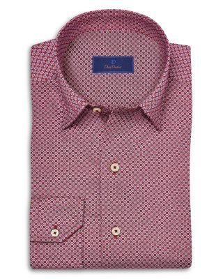 Printed Sport Shirt by DAVID DONAHUE