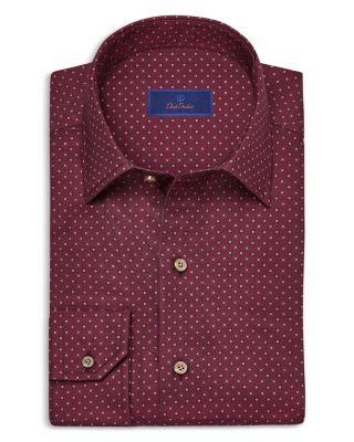 Printed Sport Shirt by DAVID DONAHUE