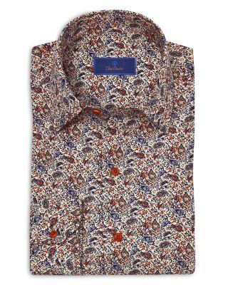 Printed Sport Shirt by DAVID DONAHUE