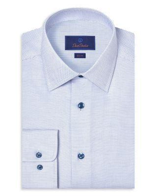 Slim Fit Dobby Twill Dress Shirt by DAVID DONAHUE