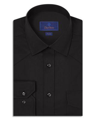 Trim Fit Twill Western Shirt by DAVID DONAHUE