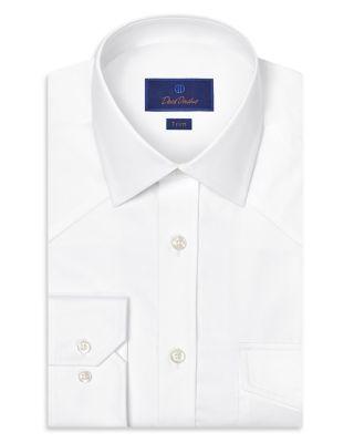 Trim Fit Twill Western Shirt by DAVID DONAHUE