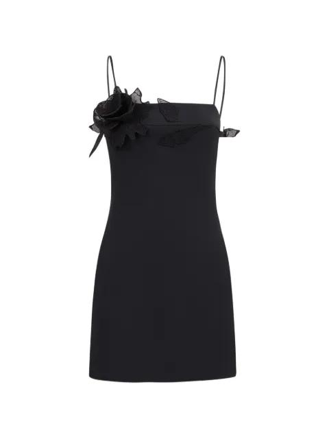 Lace Rose mini dress by DAVID KOMA