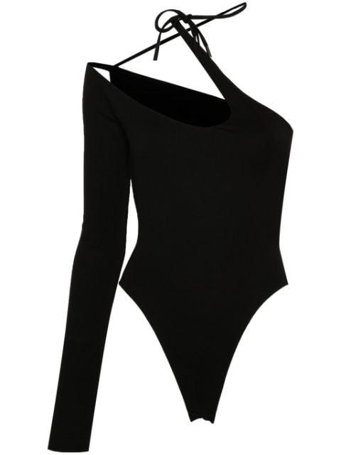 cut-out bodysuit by DAVID KOMA