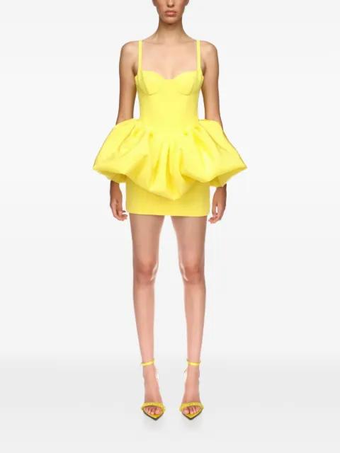 puff skirt-detail mini dress by DAVID KOMA