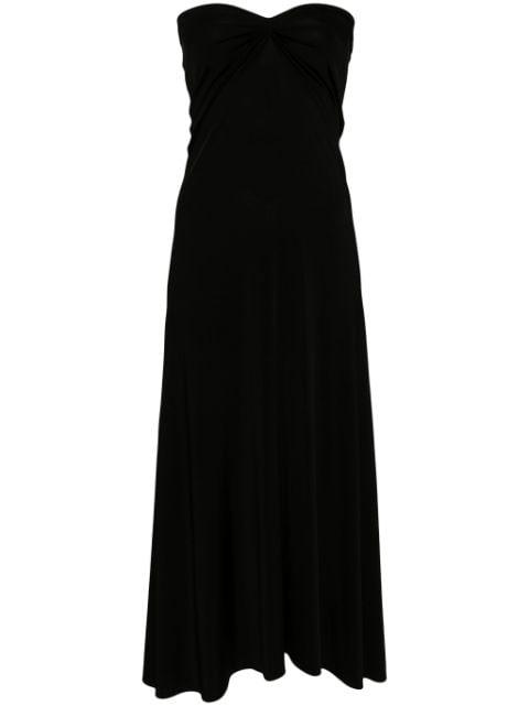 strapless maxi dress by DAVID KOMA