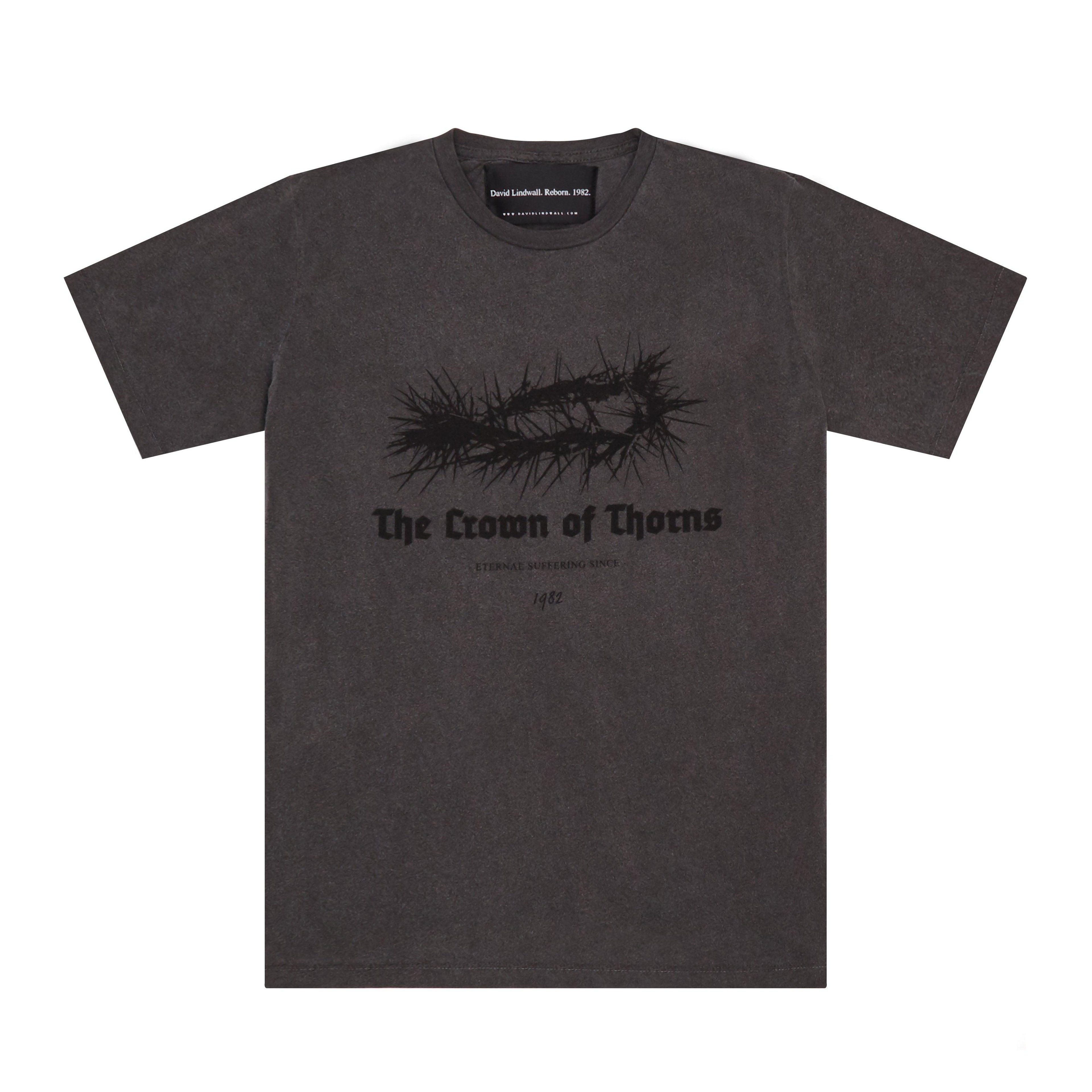 David Lindwall Crown of Thorns T-Shirt (Black) by DAVID LINDWALL