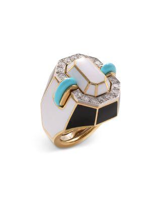 Platinum & 18K Yellow Gold Manhattan Minimalism Diamond by DAVID WEBB