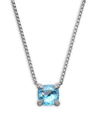 Ch&acirc;telaine&reg; Pendant Necklace with Gemstones and Diamonds by DAVID YURMAN