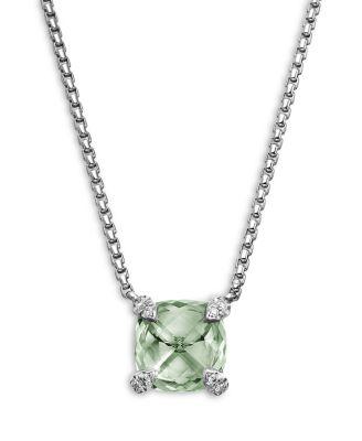 Ch&acirc;telaine&reg; Pendant Necklace with Gemstones and Diamonds by DAVID YURMAN