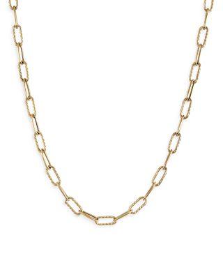 DY Madison Chain Necklace in 18K Yellow Gold by DAVID YURMAN
