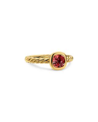 DY Mercer Color Cable Ring in 18K Yellow Gold with Gemstones 5.5mm by DAVID YURMAN