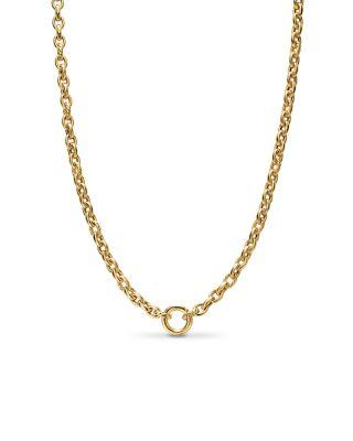 DY Mercer&reg; Petite Chain Necklace in 18K Yellow Gold by DAVID YURMAN