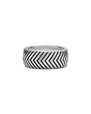 Men's Chevron Band Ring by DAVID YURMAN