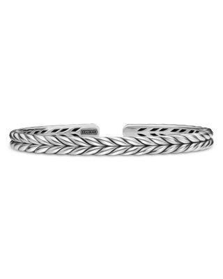 Men's Chevron Flex Bracelet in Sterling Silver by DAVID YURMAN