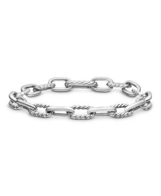 Men's DY Madison&reg; Chain Bracelet in Sterling Silver by DAVID YURMAN