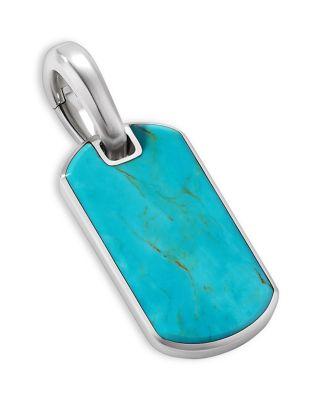 Men's Sterling Silver Chevron Tag by DAVID YURMAN